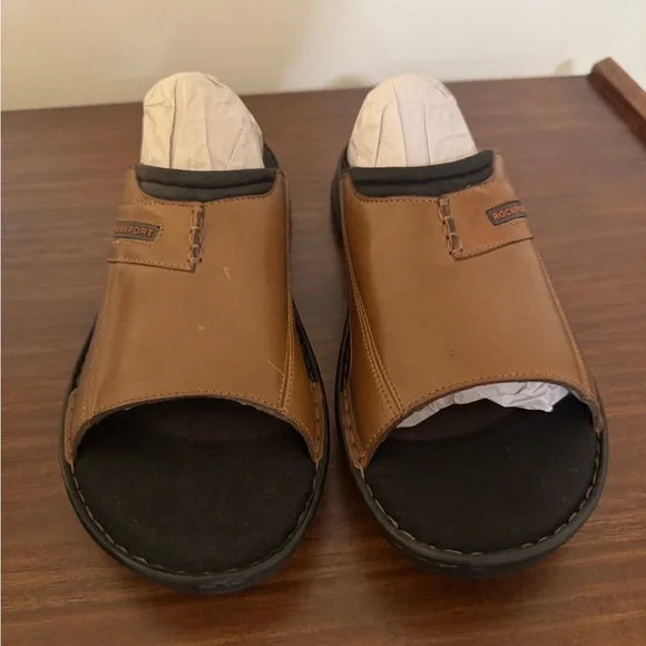 Rockport | Shoes | New Rockport Mens Brown Leather Darwyn 2  display picture 1